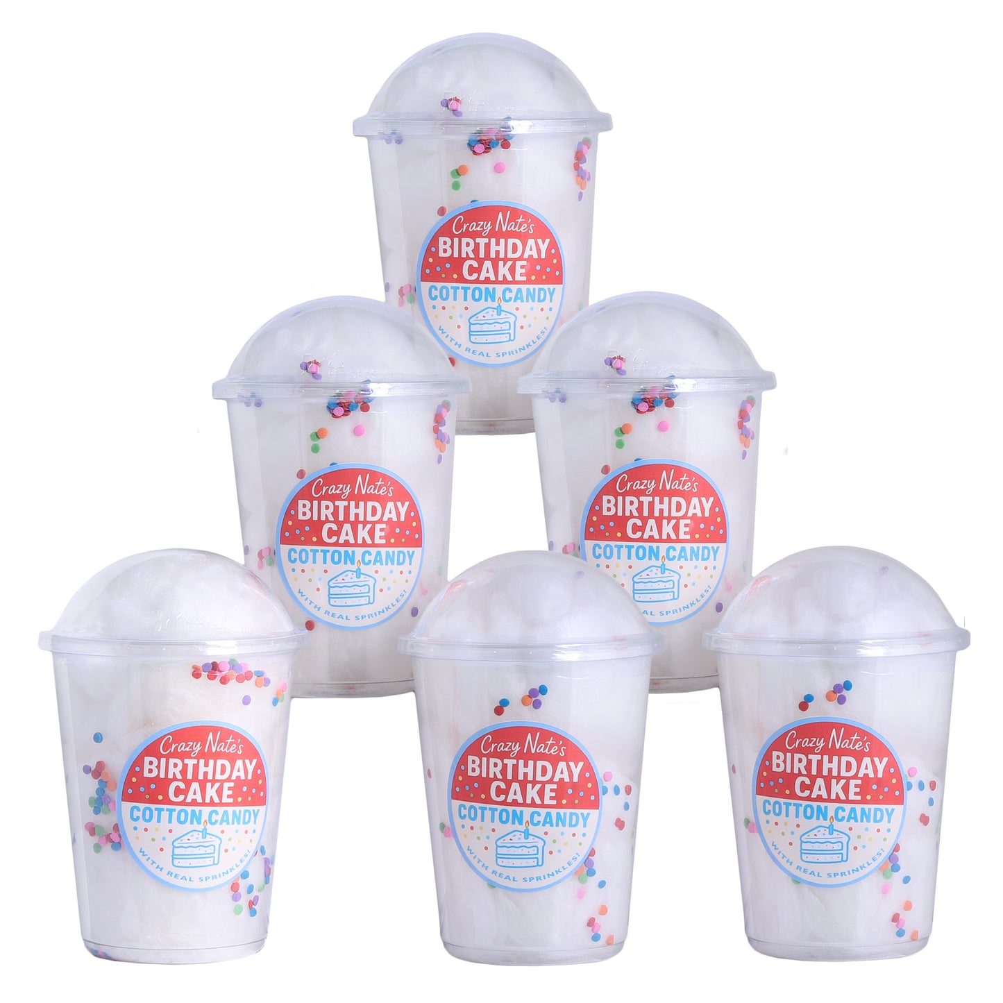 Birthday Cake Cotton Candy