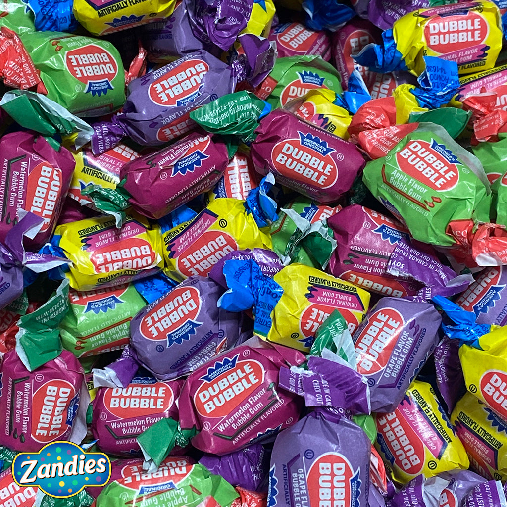 Large pile of Dubble Bubble Gum