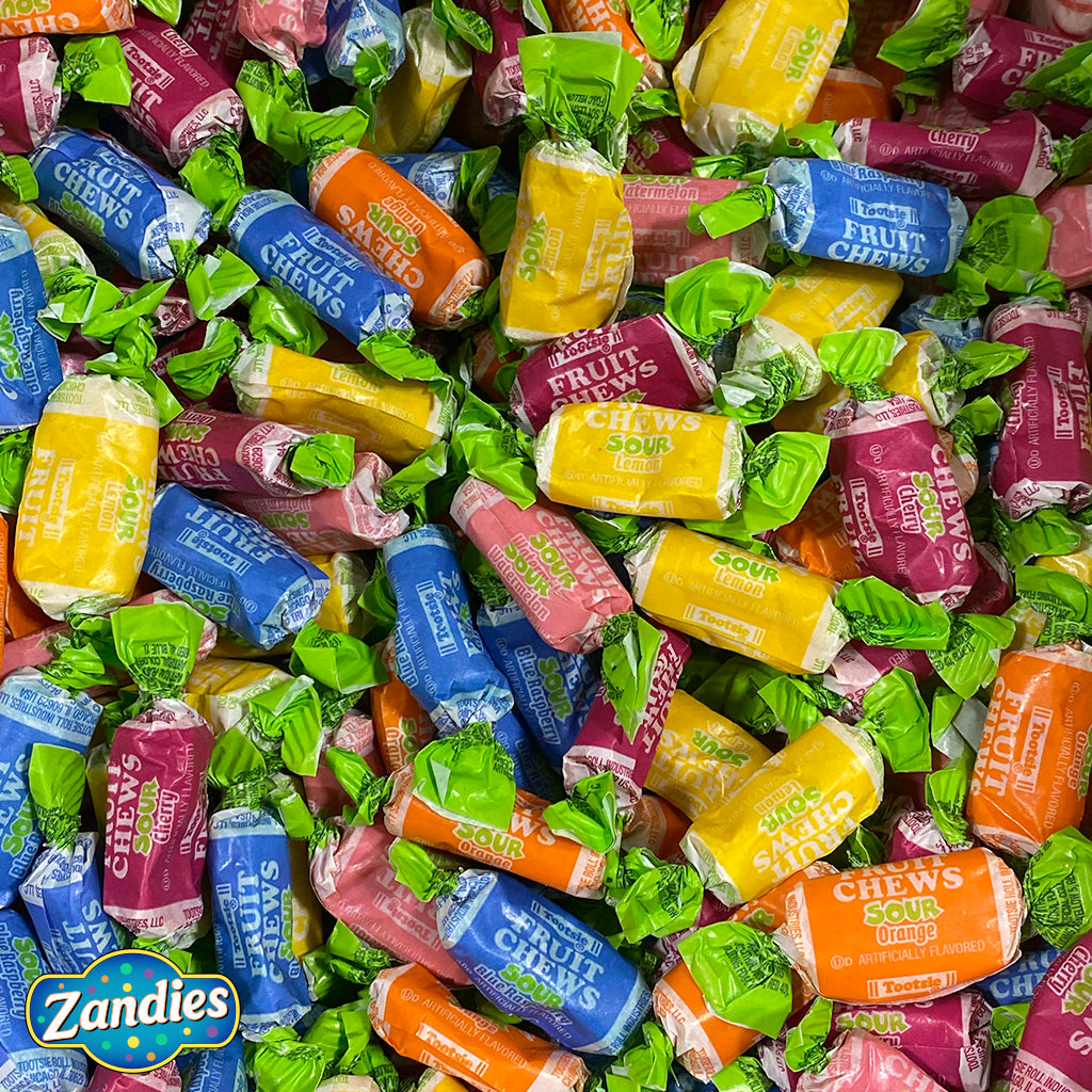 Tootsie Fruit Chews Sour variety