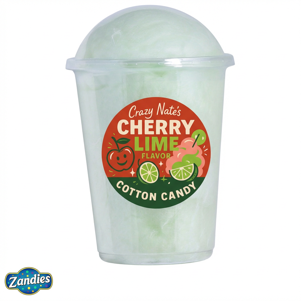 Cherry Lime Cotton Candy