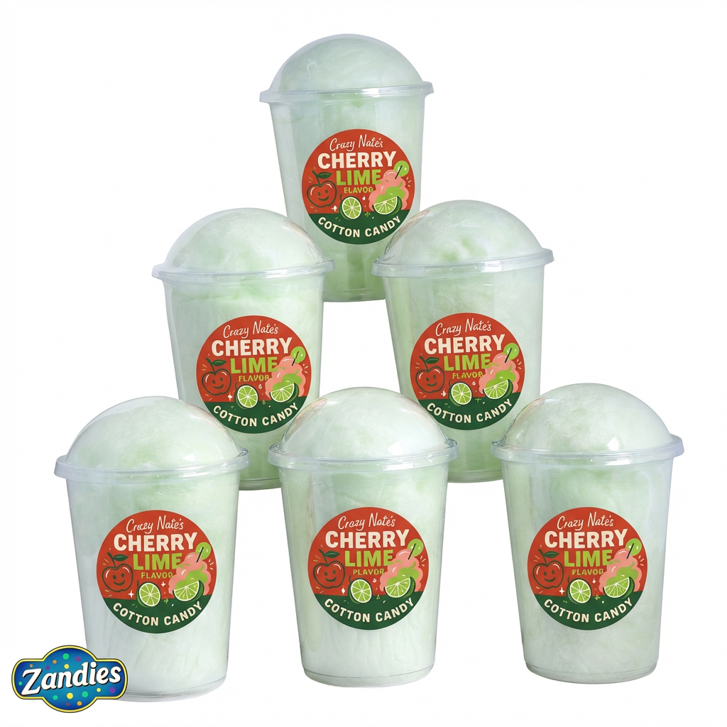 Cherry Lime Cotton Candy