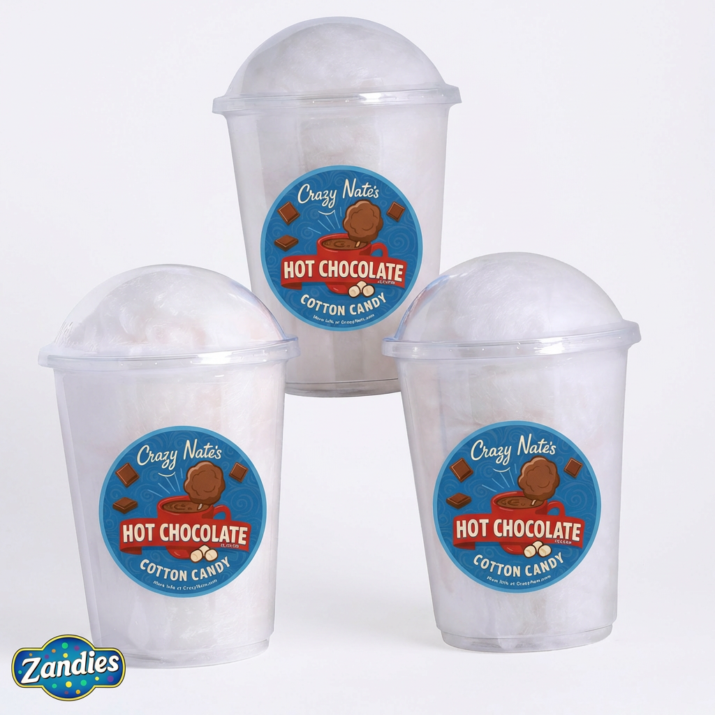 Hot Chocolate Cotton Candy