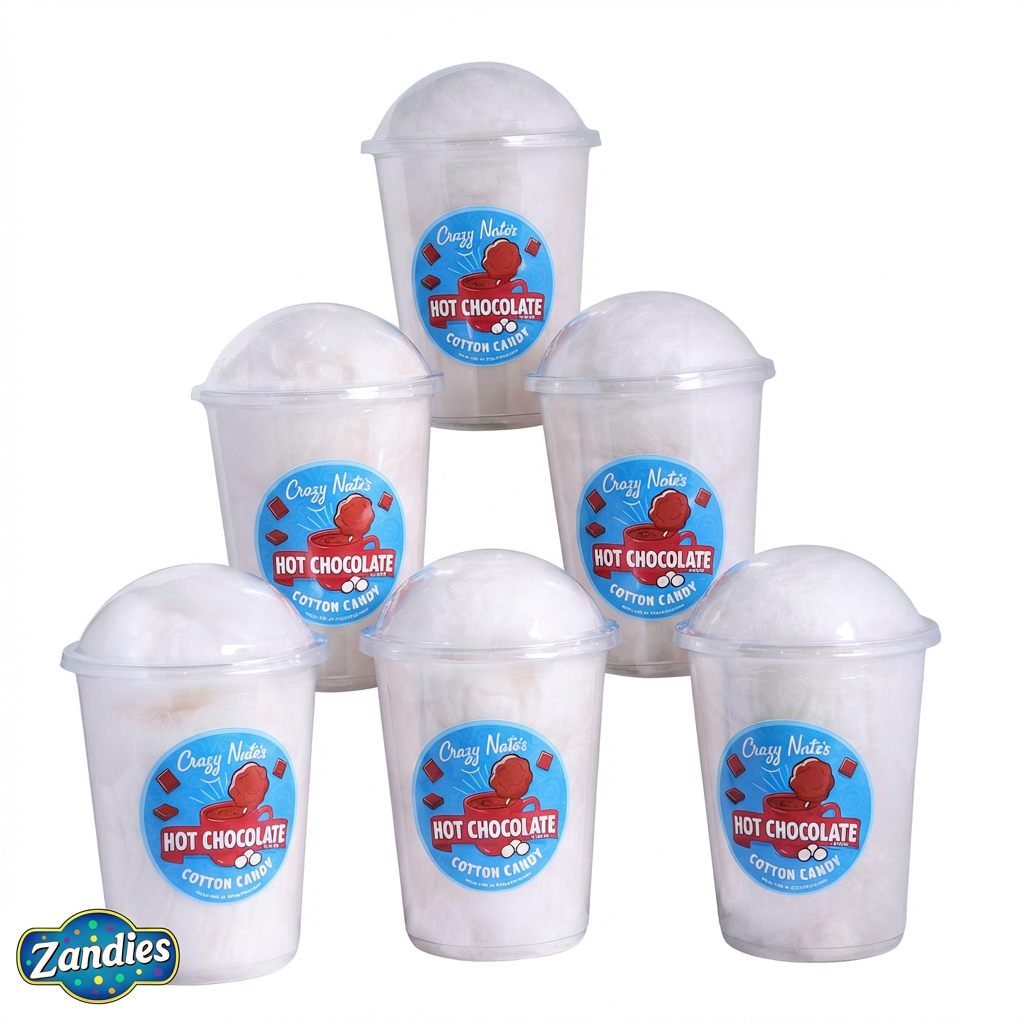 Hot Chocolate Cotton Candy