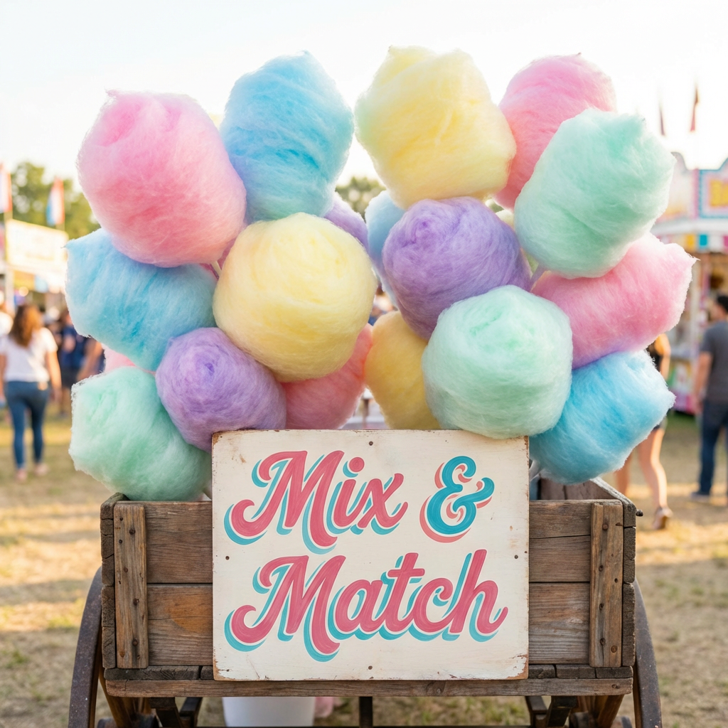 Cotton Candy Mix & Match