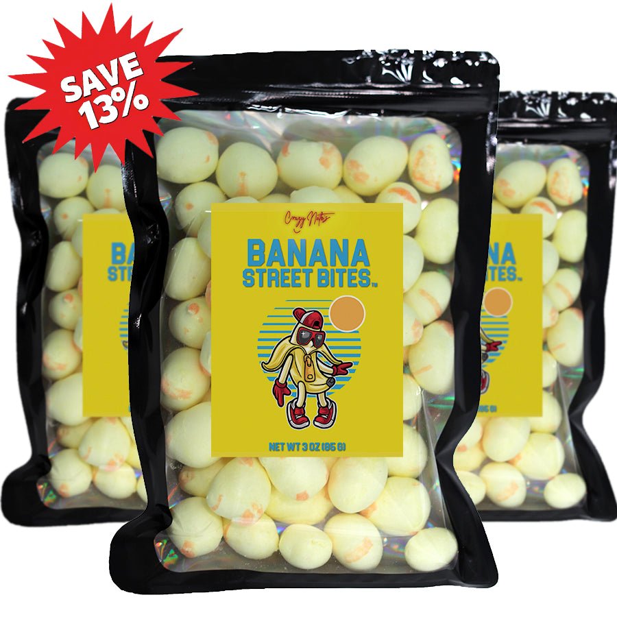 Banana Street Bites™ - Crazy Nate - candy