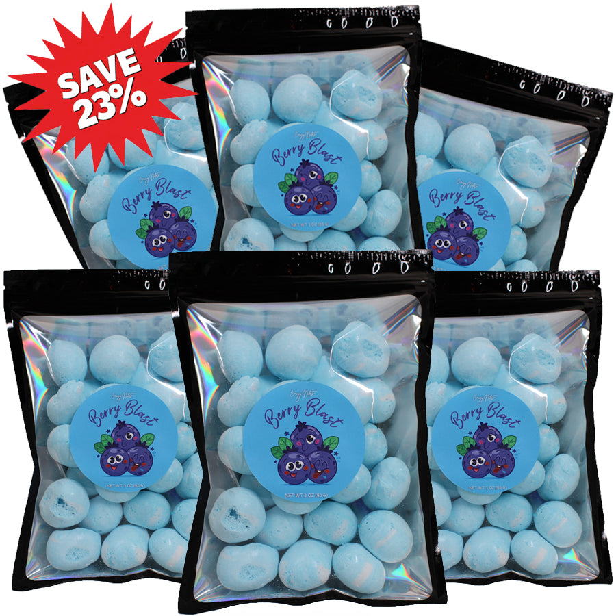 6 pack of berry blast, when buying bulk save 23%