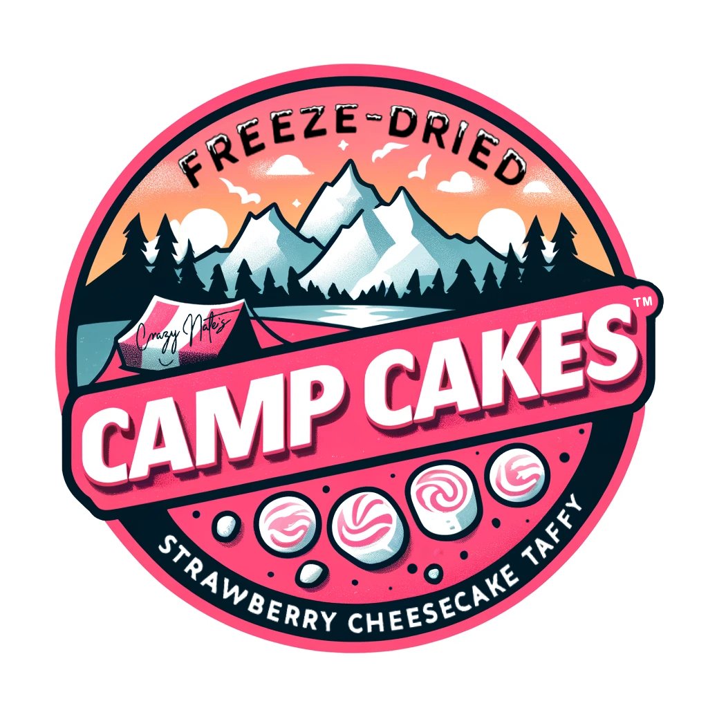Camp Cakes™ (Strawberry Cheesecake) - Crazy Nate - candy