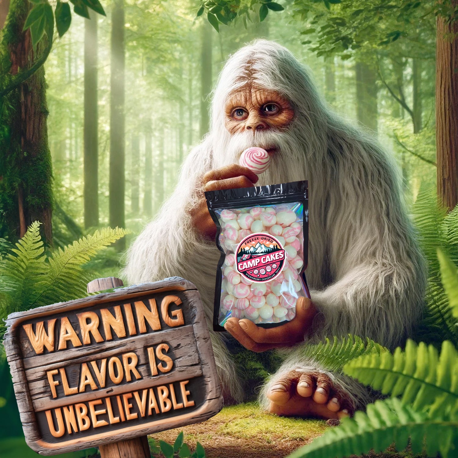 Camp Cakes™ (Strawberry Cheesecake) - Crazy Nate - candy