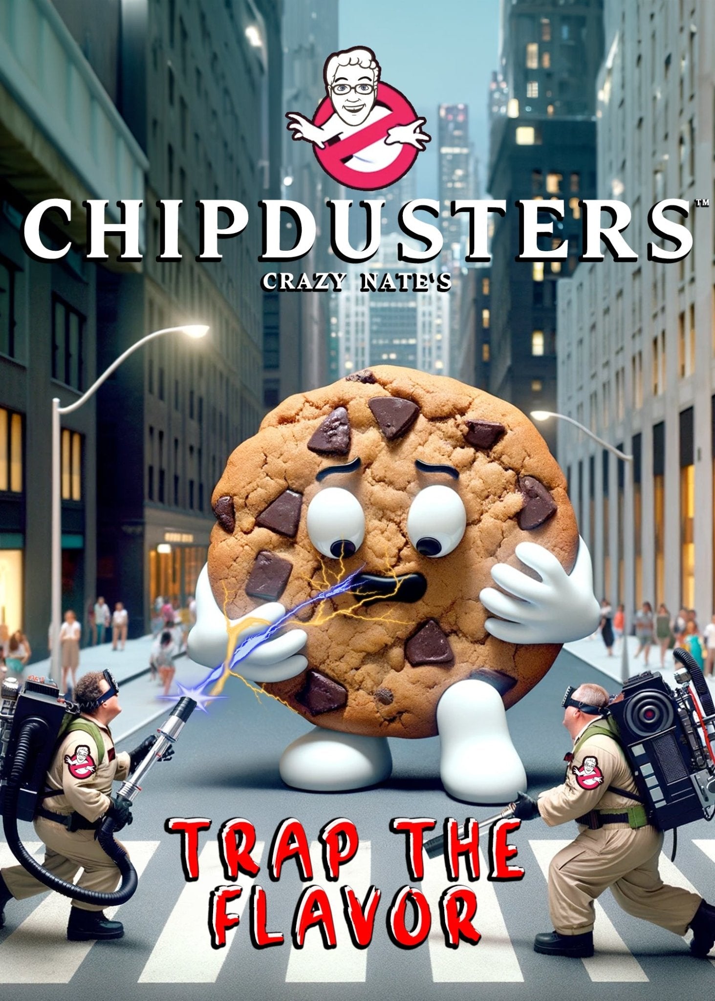 Chip Dusters™ (Chocolate Chip Cookie) - Crazy Nate - candy