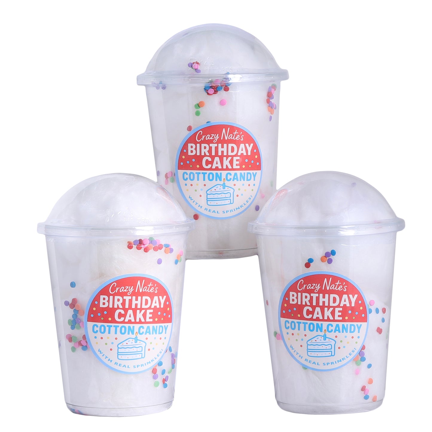 Birthday Cake Cotton Candy