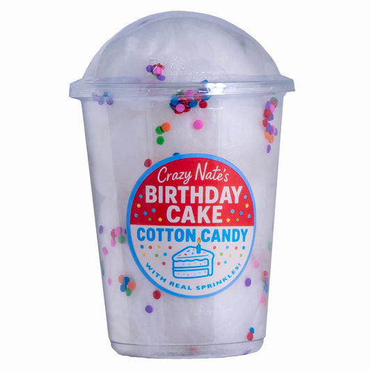 Birthday Cake Cotton Candy