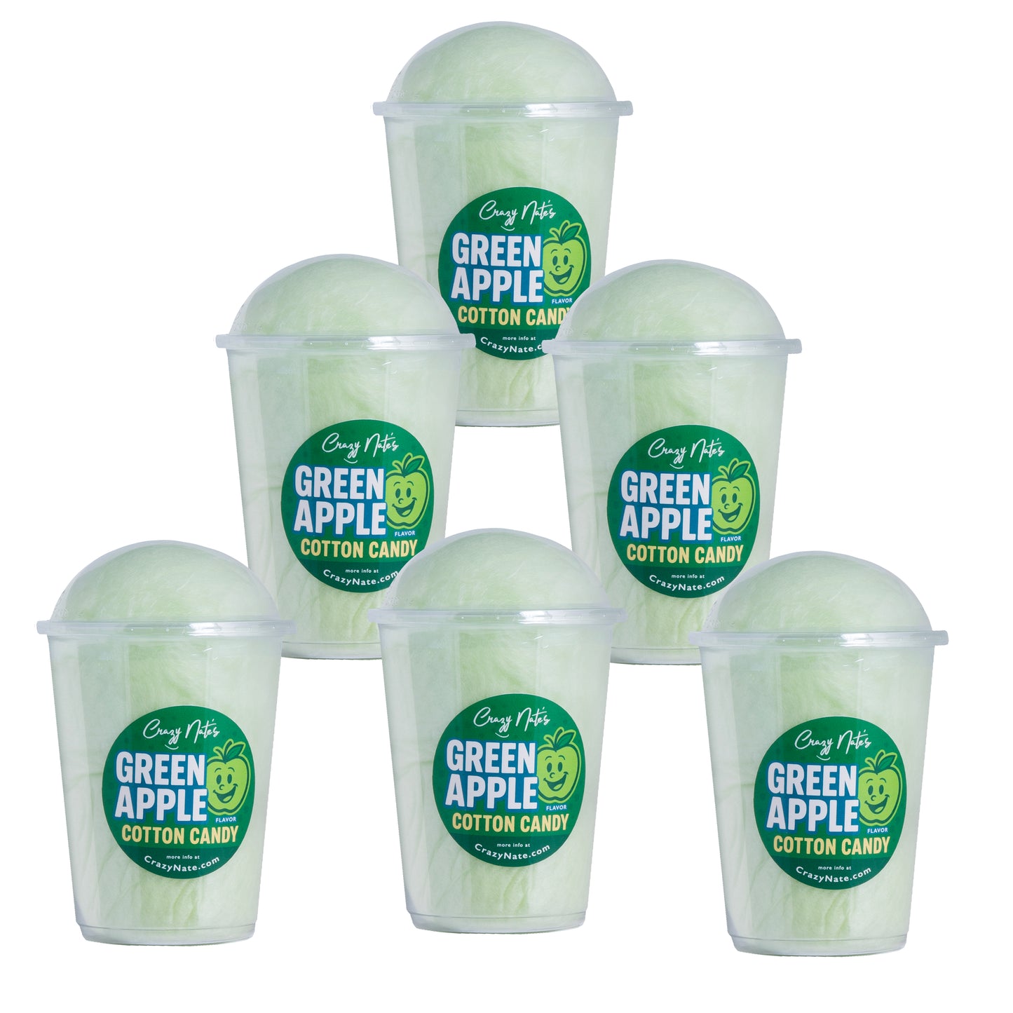 Green Apple Cotton Candy