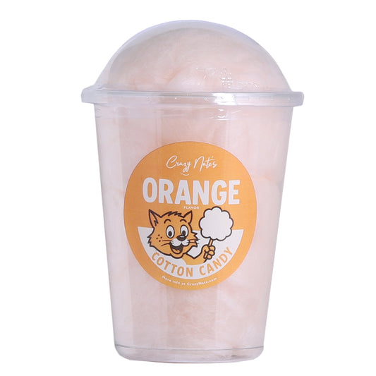 Orange Cotton Candy