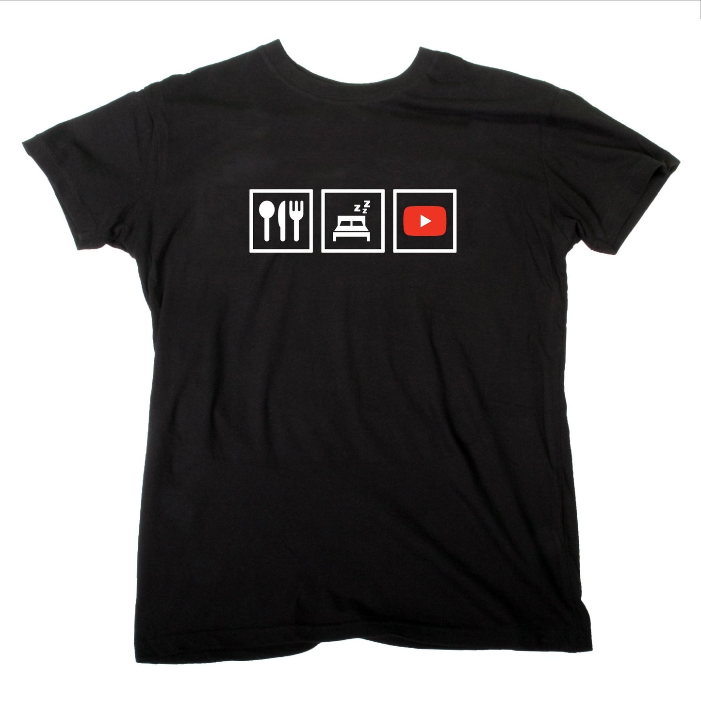 Eat Sleep YouTube - Crazy Nate - shirt
