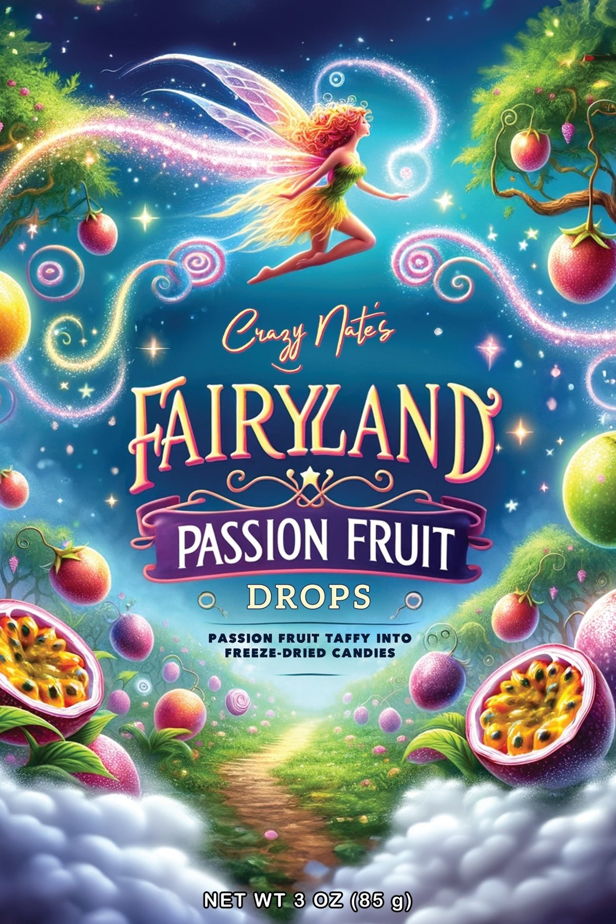 Fairyland™ Passion Fruit Drops - Crazy Nate - candy