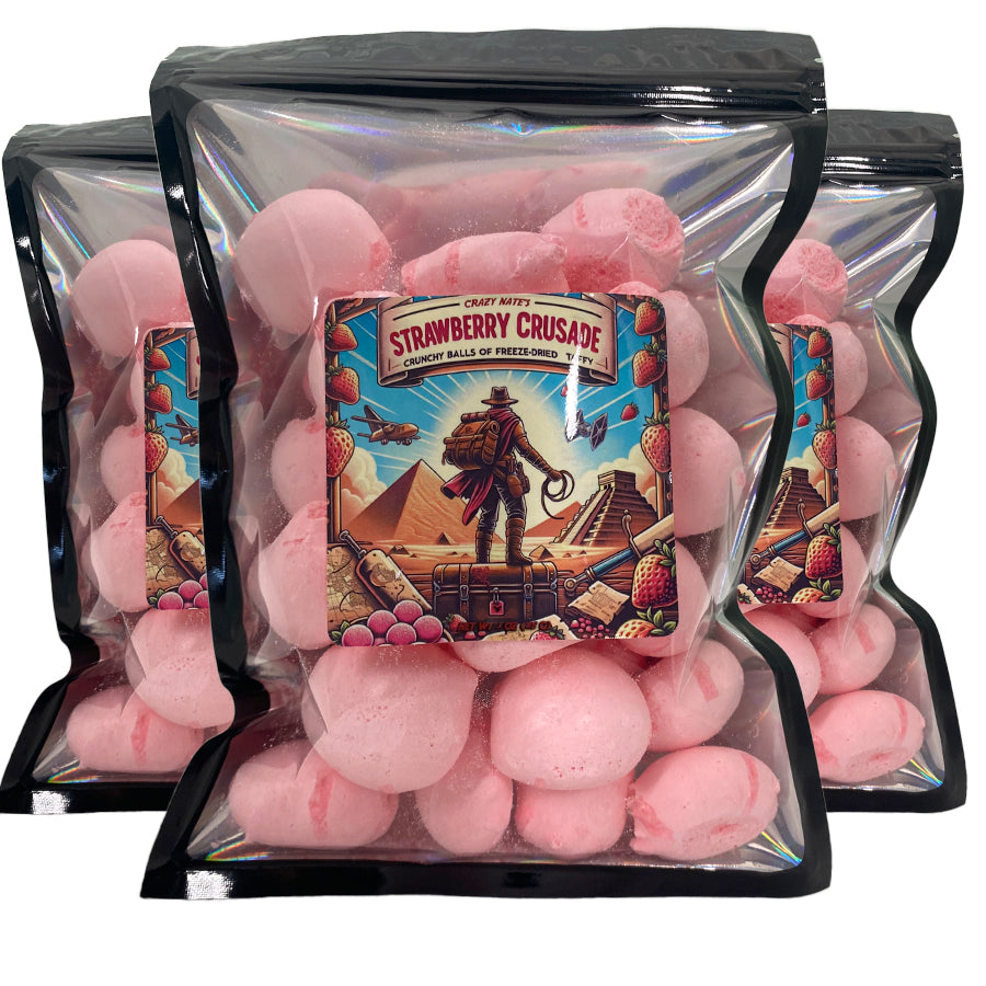 three pack of Strawberry Crusade