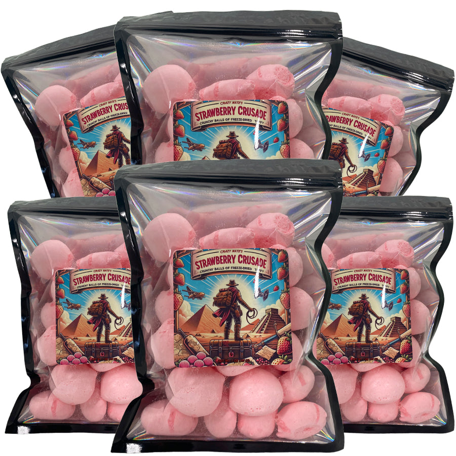 six pack of strawberry crusade